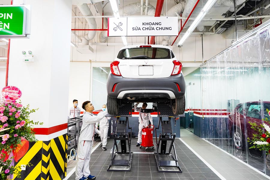 Xưởng dịch vụ tại VinFast Cần Thơ